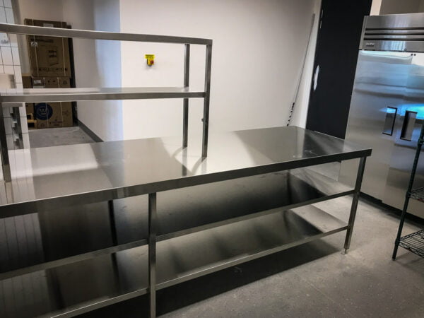 SIMPLY STAINLESS STAINLESS STEEL BENCH