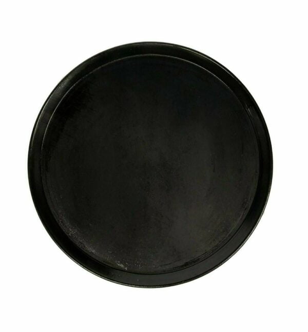 Black Cast Iron Pizza Tray
